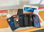 Iphone 12 incl accessoires, Telecommunicatie, Mobiele telefoons | Apple iPhone, Blauw, Zo goed als nieuw, 64 GB, Ophalen