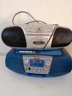 2 Draagbare Radio's/CD en cassette Spelers, Ophalen, Gebruikt, Radio, Met cd-speler
