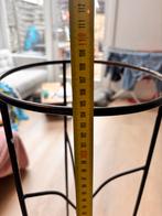 Plantenstandaard / Bloemenstandaard - Zwart Metaal, Tuin en Terras, Ophalen, Gebruikt