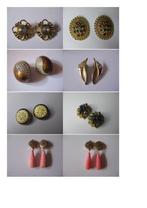 Diverse oorbellen / vintage oorclips groot formaat, Ophalen, Nieuw, Goud, Overige materialen