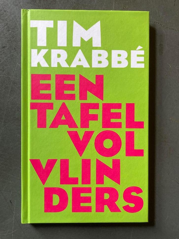 Boekenweekgeschenk 2009 Tim Krabbé: Een tafel vol vlinders, Boeken, Boekenweekgeschenken, Gelezen, Ophalen of Verzenden