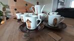 Mitterteich klokken koffieservies, Antiek en Kunst, Antiek | Servies compleet, Ophalen