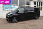Ford Transit Custom 136PK L2H1 Limited|LED|Camera|BPM VRIJ!, Voorwielaandrijving, Gebruikt, Zwart, 4 cilinders