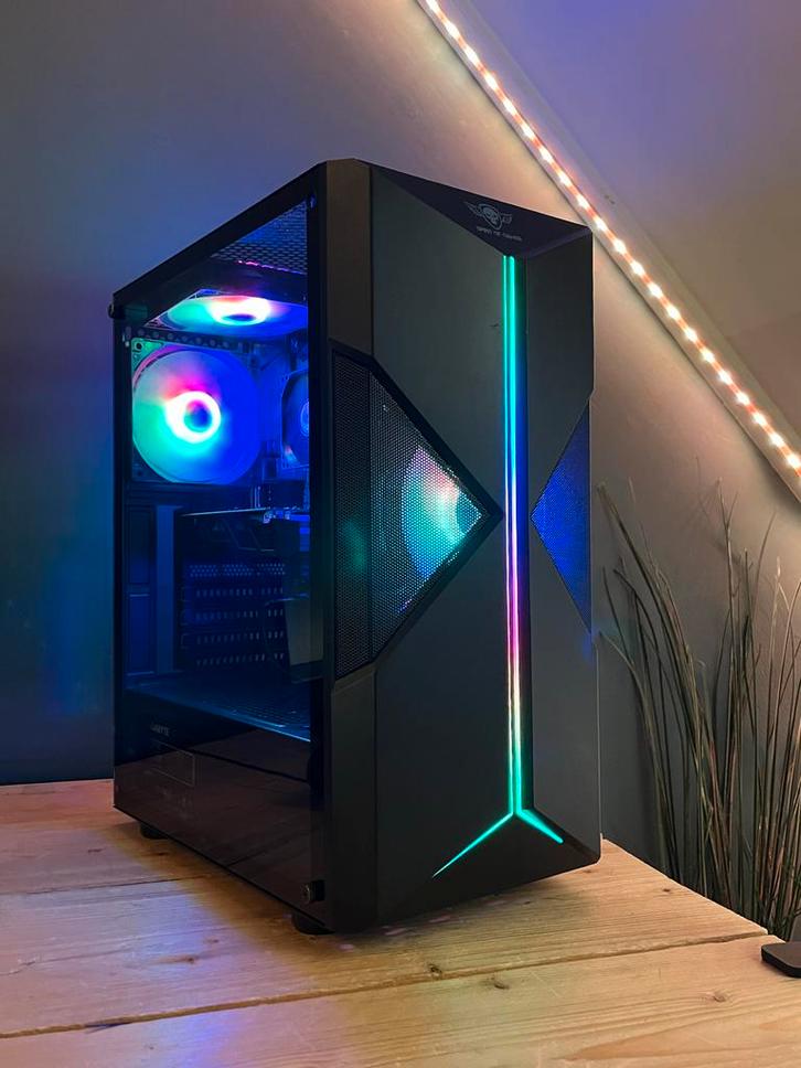 Budget RGB Gaming PC - Fortnite - GTA V, Computers en Software, Desktop Pc's, Refurbished, 3 tot 4 Ghz, SSD, 16 GB, Met videokaart
