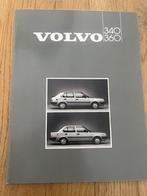 Volvo 340 360 autofolder 1985 brochure, Ophalen of Verzenden, Gelezen, Volvo