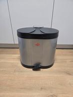 Wesco prullenbak 2x 15 liter, Kunststof, Gebruikt, Ophalen of Verzenden, Minder dan 10 liter