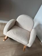 Kinderschommelstoel - Bouclé Lichtbeige NIEUW, Ophalen, Nieuw, Stoel