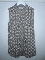 Scotch & Soda Beige Blouse/Top Met Knoopjes Maat 1 = Maat S, Scoth & Soda, Verzenden, Beige, Zo goed als nieuw
