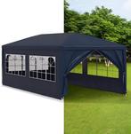 Partytent, Paviljoen, 3x6, opvouwbaar, Met Zijwanden, Blauw, Opvouwbaar, Partytent, Minder dan 2 meter, Nieuw