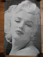 Kleine vintage jaren 80 Poster Marilyn Monroe, Verzenden, Gebruikt, Rechthoekig Staand, Film en Tv