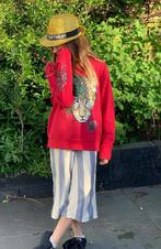 Handgeschilderde truitje longsleeve van Uniqlo maat 158, Kinderen en Baby's, Kinderkleding | Maat 158, Ophalen of Verzenden, Zo goed als nieuw