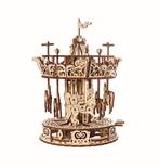 ACTIE Ugears Draaimolen Carroussel houten bouwpakket, Groter dan 1:32, Nieuw, Ophalen of Verzenden, Ugears