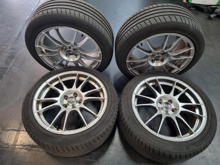 17 inch OZ ultraleggera  | 5X100, Auto-onderdelen, Banden en Velgen, Band(en), Zomerbanden, 17 inch, 215 mm, Personenwagen, Gebruikt