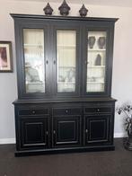 Vitrine Kast met Glazen Deuren, Antiek en Kunst, Ophalen of Verzenden