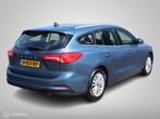 Ford Focus Wagon 125 PK H6 Titanium Navigatie Trekhaak Clima, 65 €/maand, Gebruikt, Origineel Nederlands, Onderhoudsboekje