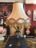Groot brocante tafellamp porselein Limoges antieke barok man, Huis en Inrichting, Lampen | Tafellampen, Gebruikt, Barok, Ophalen of Verzenden