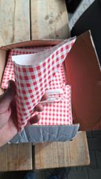 5400x geruiten Puntzakken frietzakken 17cm  Nieuw, Ophalen of Verzenden