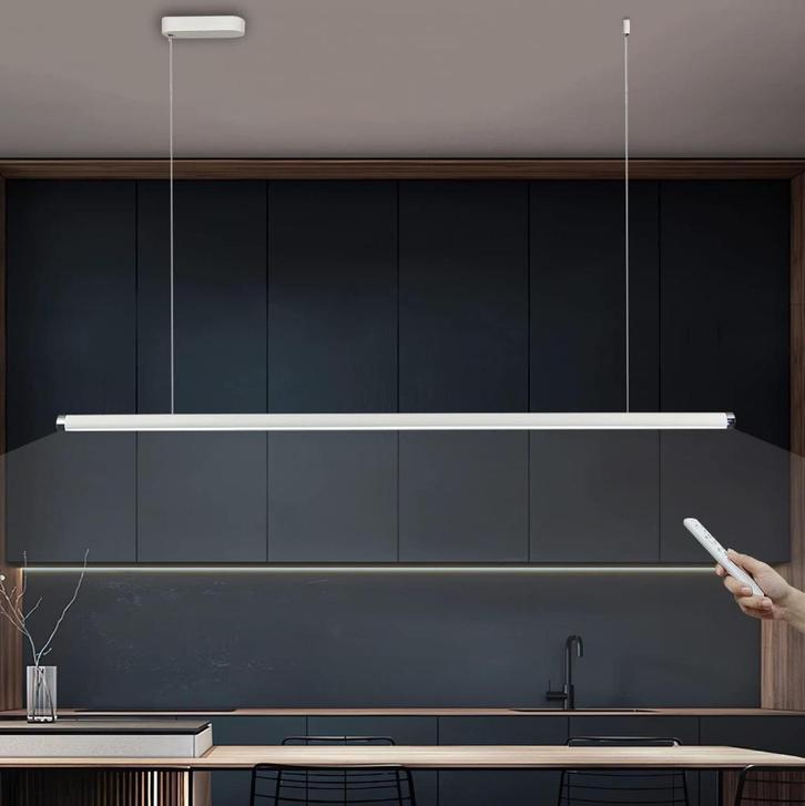 Hanglamp LED Dimbaar - 45W, Huis en Inrichting, Lampen | Hanglampen, Nieuw, 75 cm of meer, Kunststof, Metaal, Ophalen of Verzenden