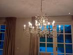 Brocante Kroonluchter - 16 Armig, Huis en Inrichting, Ophalen of Verzenden, Gebruikt, Glas, Brocante