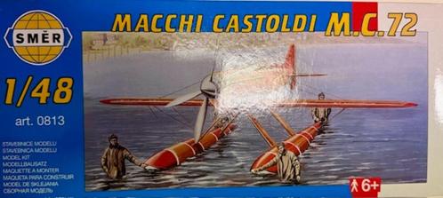 Coelianmodels, Smer, 0813, Macchi M. C. 72, 1/48, €5,99, Hobby en Vrije tijd, Modelbouw | Vliegtuigen en Helikopters, Nieuw, Vliegtuig