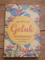 Een doos vol geluk - 52 inspiratiekaarten, Spiritualiteit algemeen, Overige typen, Deltas, Ophalen of Verzenden