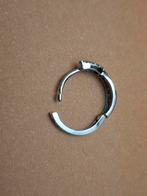 OORBEL 585 met Strass, Sieraden, Tassen en Uiterlijk, Oorbellen, Ophalen of Verzenden, Zo goed als nieuw, Grijs, Knopjes of Stekers