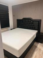 Te koop zgan boxspring 1.60/2.00, Huis en Inrichting, Ophalen of Verzenden, Zo goed als nieuw, Tweepersoons, 160 cm