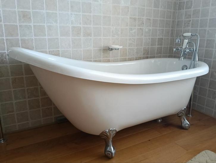 Klassiek Vrijstaand Bad, br. 75 cm; h. 60-75 cm; l. 170 cm, Huis en Inrichting, Badkamer | Complete badkamers, Zo goed als nieuw