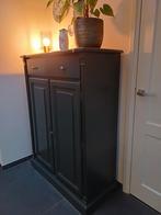 Grenen kast met lade en deuren, Gebruikt, Ophalen of Verzenden, Grenenhout, 25 tot 50 cm