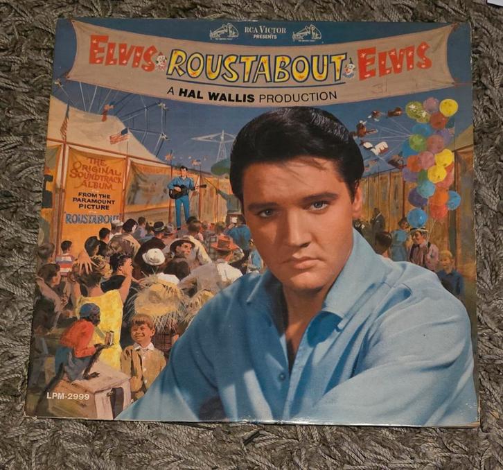 Elvis Presley - Roustabout (1964 persing), Cd's en Dvd's, Vinyl | Country en Western, Gebruikt, 12 inch, Ophalen of Verzenden