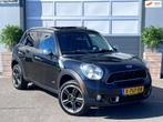 Mini Mini Countryman 1.6 Cooper S ALL4 Chili / PANO / AUTOMA, Euro 5, Leder en Stof, Zwart, Bedrijf