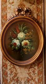 Prachtig! olieverfschilderij in Antieke striklijst, Antiek en Kunst, Ophalen of Verzenden