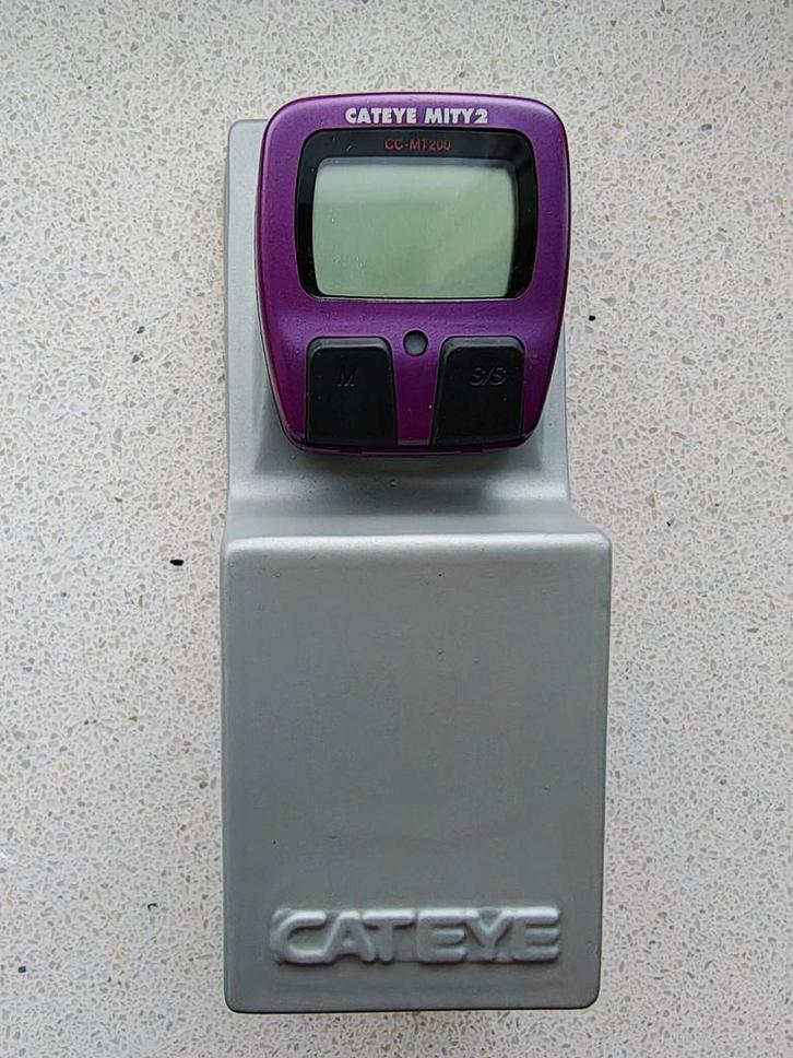 Cateye Mity 2 Fietscomputer - Vintage, Fietsen en Brommers, Fietsaccessoires | Fietscomputers, Nieuw, Ophalen of Verzenden