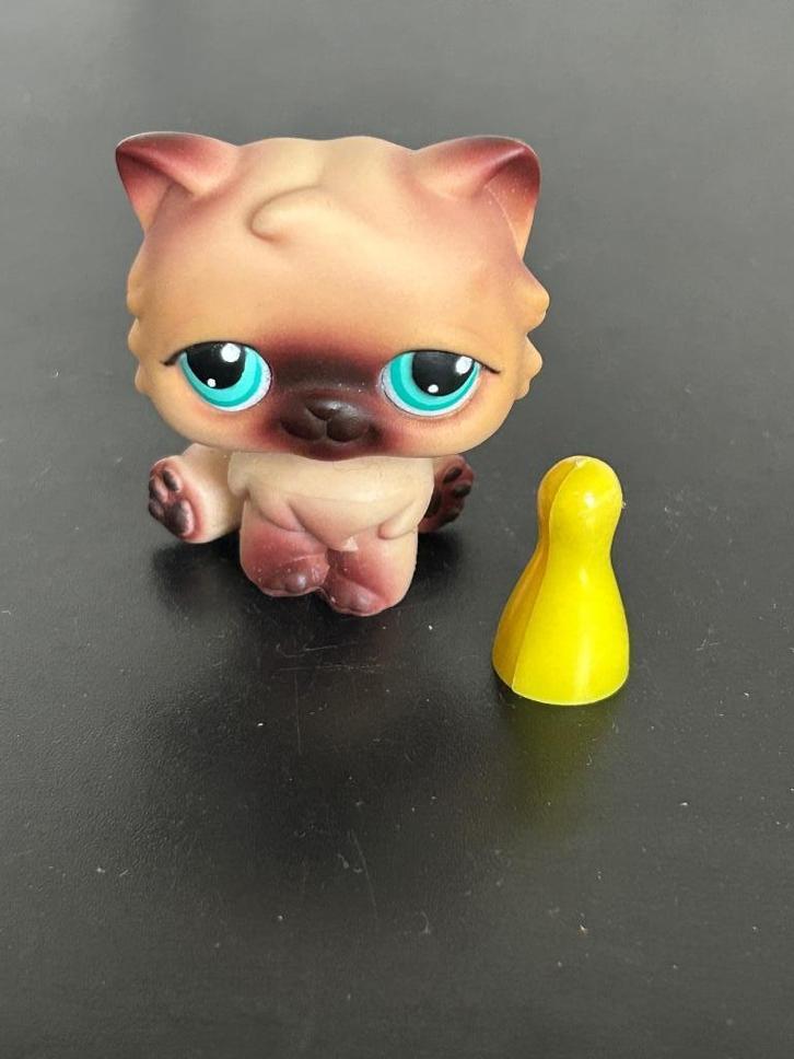 Littlest Pet Shop 22 Perzische kat, Verzamelen, Poppetjes en Figuurtjes, Zo goed als nieuw, Ophalen of Verzenden