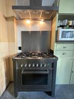 Boretti M-system MF95IX gasfornuis met afzuigkap, Ophalen, Gebruikt, 60 cm of meer, Gas
