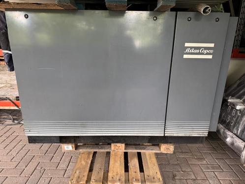 Atlas Copco GA37 schroefluchtcompressor, Doe-het-zelf en Verbouw, Compressors, Gebruikt, 10 bar of meer, 100 liter of meer, 800 liter/min of meer