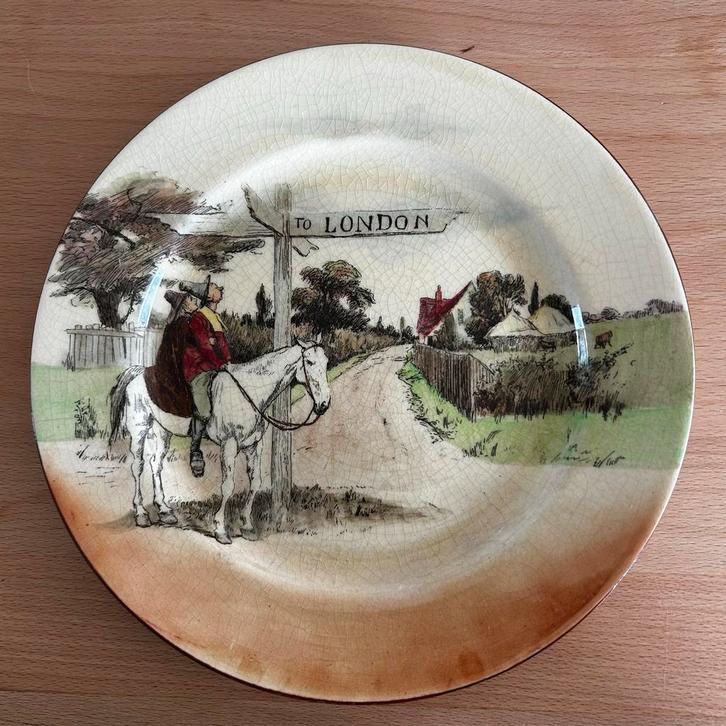 Royal Doulton Sir Roger de Coverley Bord, Antiek en Kunst, Antiek | Keramiek en Aardewerk, Ophalen of Verzenden