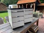 Metalen ladeblokken, Tuin en Terras, Bergingen en Tuinkasten, Ophalen, Gebruikt, Metaal