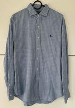 Ralph Lauren Polo overhemd maat M, Blauw, Halswijdte 39/40 (M), Ophalen of Verzenden, Polo Ralph Lauren