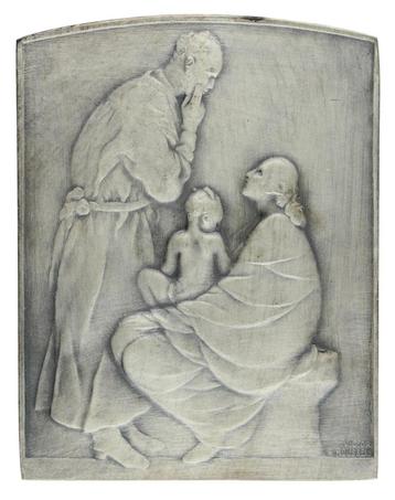 Victor Rousseau : Nationaal Werk voor Kinderwelzijn, 1919 beschikbaar voor biedingen