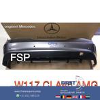 W117 CLA 45 AMG ACHTERBUMPER + DIFFUSER Mercedes CLA45 AMG 2, Gebruikt, Ophalen of Verzenden, Bumper, Achter