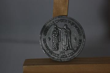 Gedenkmunt 100 jaar Kroningsfeesten Tongeren 1890-1990 beschikbaar voor biedingen
