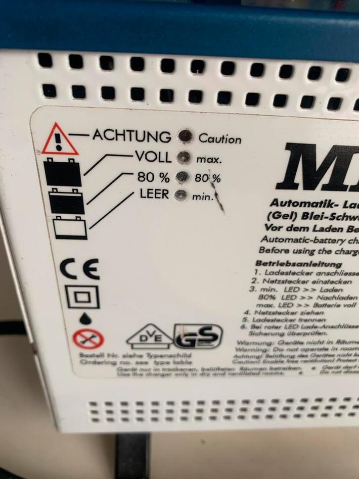 Zware Scootmobiel SnelLader 24Volt 12Amp voor grote accu’s., Auto-onderdelen, Accu's en Toebehoren, Nieuw, Ophalen