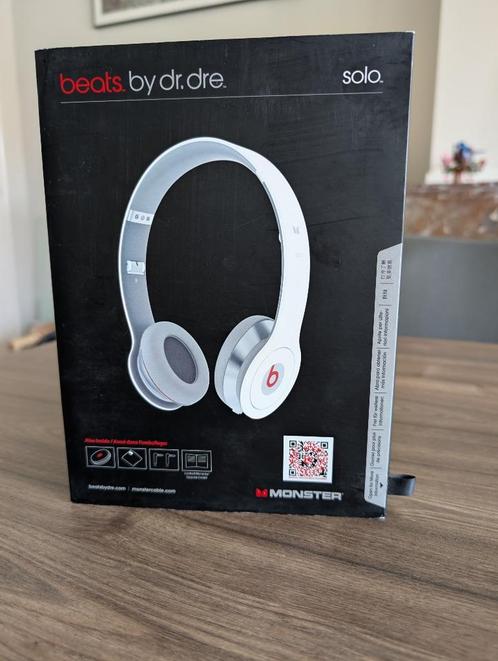 Koptelefoon Beats by Dr Dre Solo - Wit - Nieuw & geseald, Audio, Tv en Foto, Koptelefoons, Nieuw, Op oor (supra aural), Beats