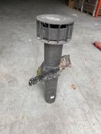 Dakdoorvoer ventilatie 125 met sneldek, Ophalen of Verzenden, Zo goed als nieuw