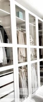 Zeer Luxe Ikea Pax Kledingkast Tyssedal Glass 3 drs 150 br, Ophalen, 200 cm of meer, 150 tot 200 cm, Zo goed als nieuw