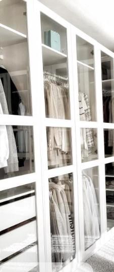 Ikea Pax kast Zeer Luxe Tyssedal Glas 3 drs 150 br - afbeelding 1