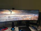 Samsung Odyssey G9 OLED 49 Inch, Computers en Software, Monitoren, In hoogte verstelbaar, Minder dan 1 ms, Zo goed als nieuw, Overige typen