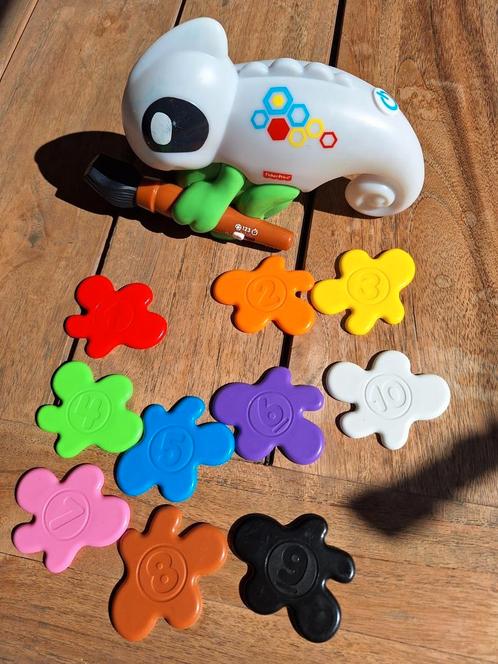 Fisher Price denken en leren met kleuren met kameleon., Kinderen en Baby's, Speelgoed | Fisher-Price, Zo goed als nieuw, Speelset