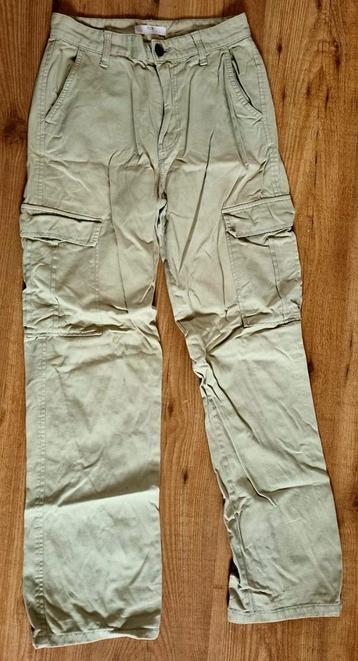 Lichtgroene jeans maat 38 met zakken (6) beschikbaar voor biedingen
